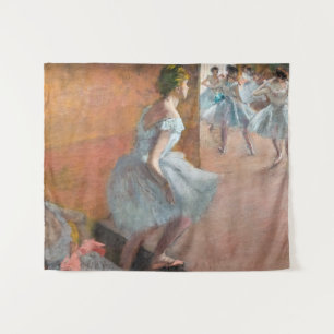 Edgar Degas - Tänzer Klettern auf einer Treppe Wandteppich
