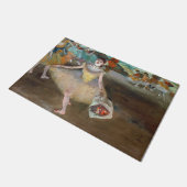 Edgar Degas - Tänzer mit Bouquet, Bowing auf Bühne Fußmatte (Schrägansicht)