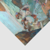 Edgar Degas - Tänzer mit Bouquet, Bowing auf Bühne Seidenpapier (Detail)