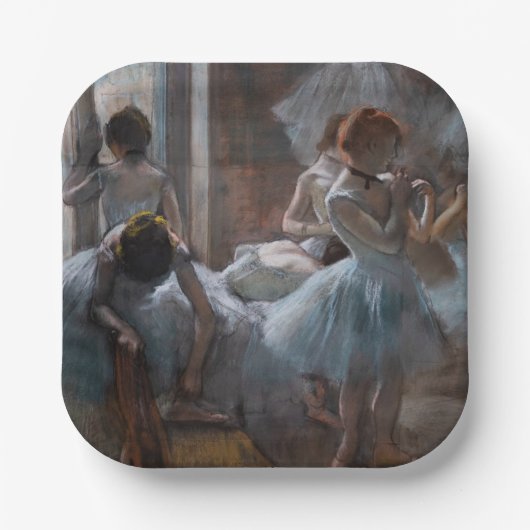 Edgar Degas - Tänzer Pappteller (Vorderseite)