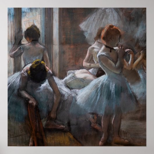 Edgar Degas - Tänzer Poster (Vorne)