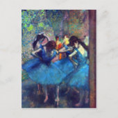 Edgar Degas - Tänzer Postkarte (Vorderseite)
