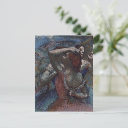 Edgar Degas | Tänzer Postkarte (Stehend Vorderseite)