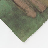 Edgar Degas - Tänzer, Rosa und Grün Fleecedecke (Ecke)