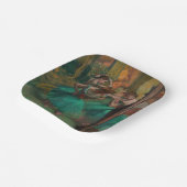 Edgar Degas - Tänzer, Rosa und Grün Pappteller (Gewinkelt)