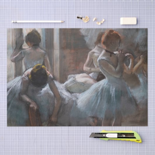 Edgar Degas - Tänzer Seidenpapier (Handwerk)