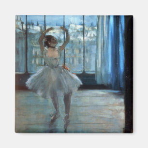 Edgar Degas   Tänzer vor einem Fenster Magnet