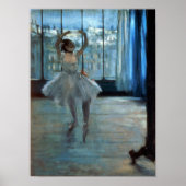 Edgar Degas | Tänzer vor einem Fenster Poster (Vorne)