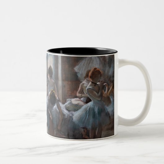 Edgar Degas - Tänzer Zweifarbige Tasse (Rechts)