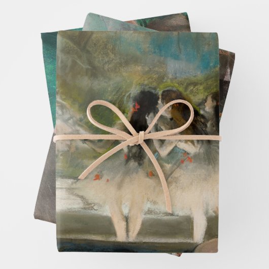 Edgar Degas - Tänzerauswahl Geschenkpapier Set (Beispiel)