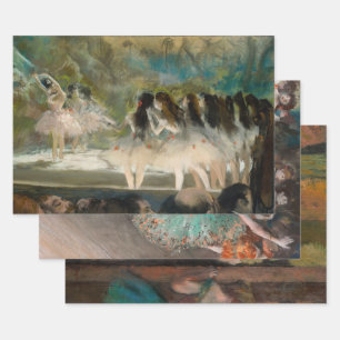 Edgar Degas - Tänzerauswahl Geschenkpapier Set