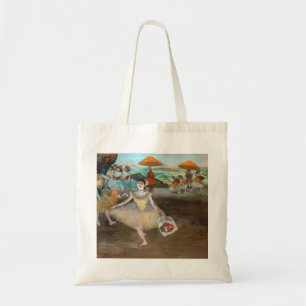 Edgar Degas - Tänzerin mit Blumenstrauß, verbeugt Tragetasche