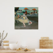 Edgar Degas | Tänzerin mit Bouquet, Beschneiden Poster (Küche)