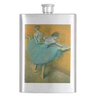 Edgar Degas Tänzerinnen an der Stange Druck: Balle Flachmann