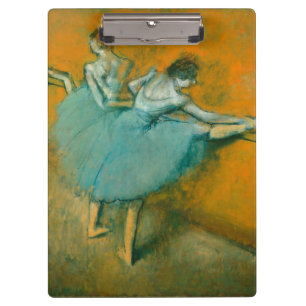 Edgar Degas Tänzerinnen an der Stange Druck: Balle Klemmbrett