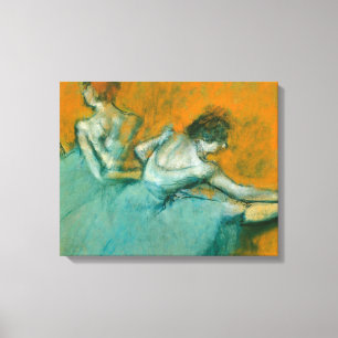 Edgar Degas Tänzerinnen an der Stange Druck: Balle Leinwanddruck