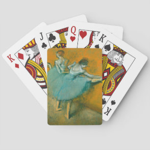 Edgar Degas Tänzerinnen an der Stange Druck: Balle Spielkarten