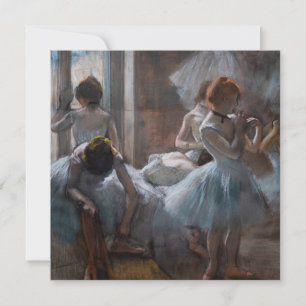 Edgar Degas - Tänzerinnen Einladung