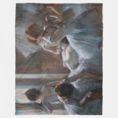 Edgar Degas - Tänzerinnen Fleecedecke (Vorderseite)