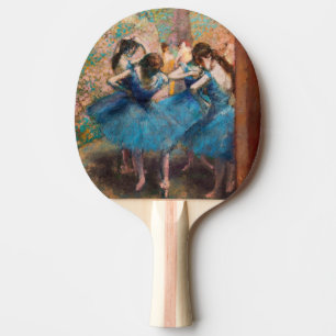 Edgar Degas - Tänzerinnen in blau Tischtennis Schläger