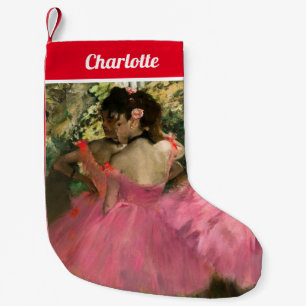 Edgar Degas - Tänzerinnen in Rosa Kleiner Weihnachtsstrumpf