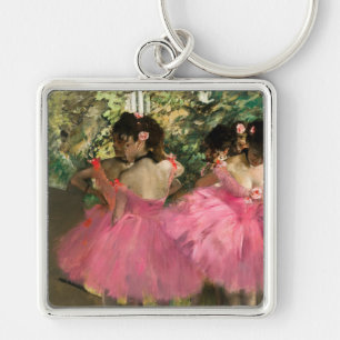 Edgar Degas - Tänzerinnen in Rosa Schlüsselanhänger