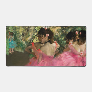 Edgar Degas - Tänzerinnen in Rosa Schreibtischunterlage