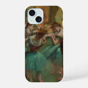 Edgar Degas Tänzerinnen Rosa und Grün iPhone-Hülle iPhone 15 Hülle