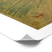 Edgar Degas | Tänzerproben Poster (Ecke)