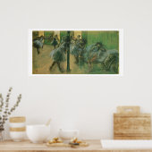 Edgar Degas | Tänzerproben Poster (Küche)