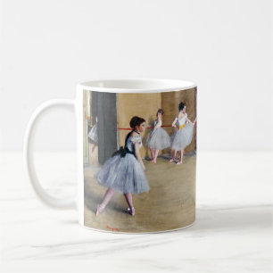 Edgar Degas - Tanzfoyer, Oper rue Le Peletier Kaffeetasse