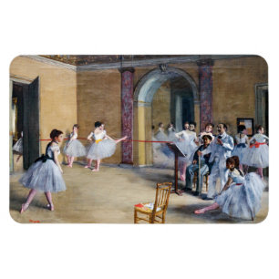 Edgar Degas - Tanzfoyer, Oper rue Le Peletier Magnet