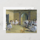 Edgar Degas | Tanzfoyer Postkarte (Vorne/Hinten)