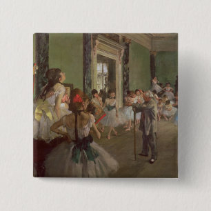 Edgar Degas Tanzklasse, c.1873-76 Button