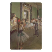 Edgar Degas| Tanzklasse, c.1873-76 Mini Klemmbrett (Rückseite)