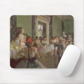 Edgar Degas| Tanzklasse, c.1873-76 Mousepad (Mit Mouse)