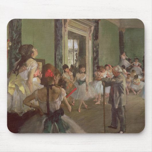 Edgar Degas| Tanzklasse, c.1873-76 Mousepad (Vorne)