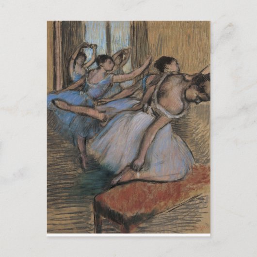 Edgar Degas | Tanzklasse II Postkarte (Vorderseite)