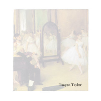 Edgar Degas | Tanzklasse Notizblock