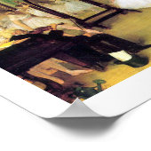 Edgar Degas | Tanzklasse Poster (Ecke)