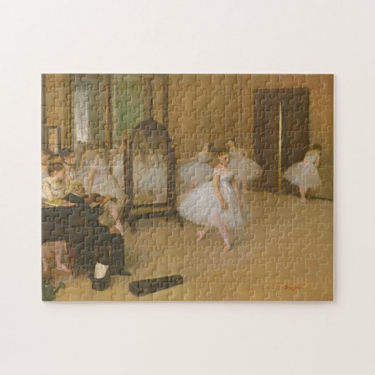 Edgar Degas Tanzklasse Puzzle (Horizontal)