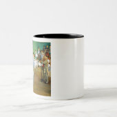 Edgar Degas-Tanzklasse Zweifarbige Tasse (Mittel)