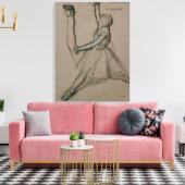 Edgar Degas | Tanzstudium Leinwanddruck (Insitu (Wohnzimmer))