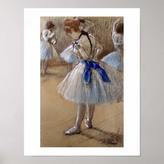 Edgar Degas | Tanzstudium Poster (Vorne)
