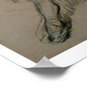 Edgar Degas | Tanzstudium Poster (Ecke)