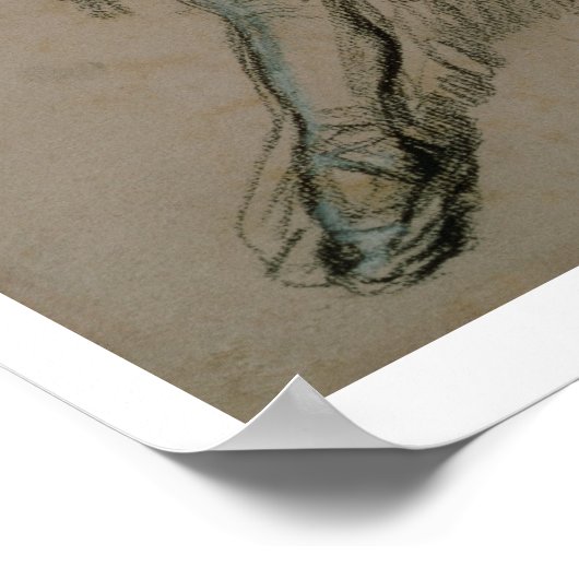 Edgar Degas | Tanzstudium Poster (Ecke)
