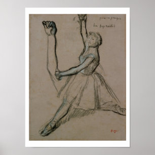 Edgar Degas Tanzstudium Poster