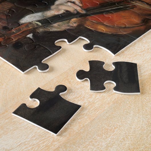 Edgar Degas. Tanzunterricht. Vintager Impressionis Puzzle (Seite)