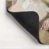 Edgar Degas Tanzunterricht. Vintager Impressionism Mousepad (Ecke)
