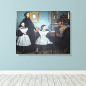 Edgar Degas - The Bellelli Family Leinwanddruck (Insitu (Holzboden))